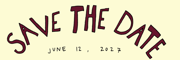 Save the date — 12 June 2027
